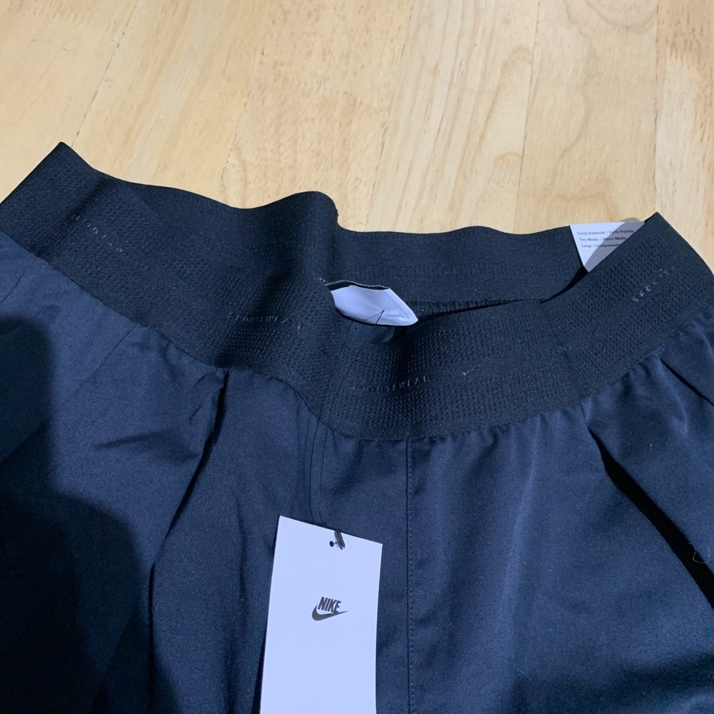 Nike Sportswear Women's Size L Black Standard Fit Mid Rise Full Length - Picture 4 of 10